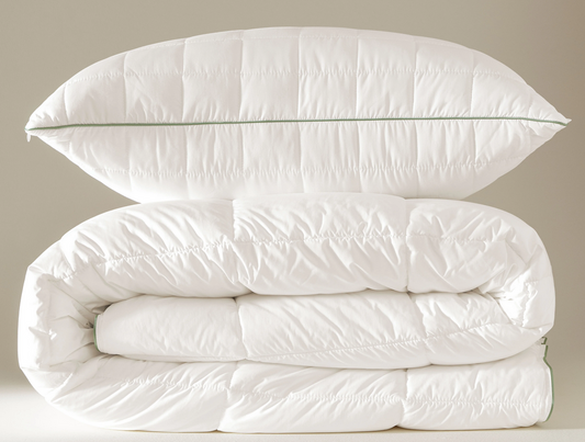 Goose Down Duvet and Pillow Set