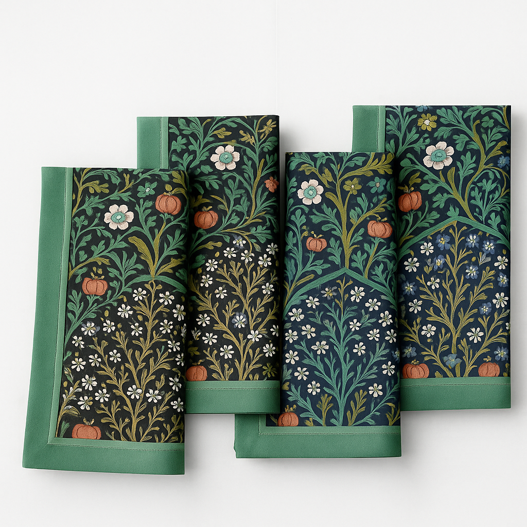 Botanical Textile Napkins